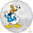 2 $ Dollar Disney Mickey Mouse & Friends - Donald Duck Niue Island 1 oz Silber PP 2023 **