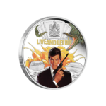 1 $ Dollar James Bond 007 - Live And Let Die Tuvalu 1 oz Silber PP 2023 **