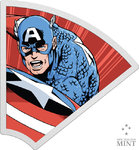 2 $ Dollar Marvel™ Avengers 60th Anniversary – Captain America Niue Island 1 oz Silber PP 2023 **