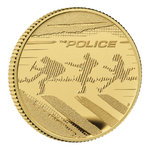 25 Pounds Pfund Music Legends - The Police Grossbritannien UK 1/4 oz Gold PP 2023