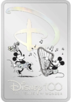 20 $ Dollar Disney 100 Years of Wonder - Mickey and Minnie Mouse Niue Island 10 oz Silber PP 2023