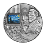 25.000 Francs Vincent van Gogh - Masterpieces High Relief Tschad 5 oz Silber + 38 oz Kupfer 2023 **