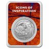 2 $ Dollar Icons of Inspiration - Thomas Edison Niue Island 1 oz Silber BU im Blister 2023