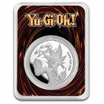 2 $ Dollar 25th Anniversary - 25 Jahre Yu-Gi-Oh! Game Flip Coin Coincard 1 oz Silber 2023