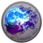 20 $ Dollar Magic of the Season - Weihnachten Kanada 1 oz Silber PP 2023 **