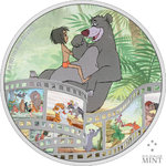 10 $ Dollar Cinema Masterpieces - Jungle Book - Das Dschungelbuch Niue Island 3 oz Silber PP 2022