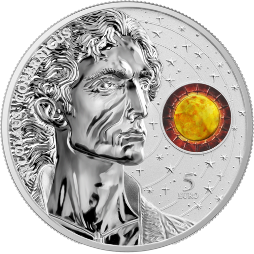 5 Euro Germania Mint - Copernicus - Kopernikus Malta 1 oz Silber 2023