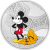 10 $ Dollar Disney Mickey Mouse & Friends - Mickey & Pluto Niue Island 3 oz Silber PP 2023 **