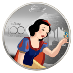 5 Dollar Disney 100 Years of Wonder - Snow White - Schneewittchen Solomon Island 1 oz Silber PP 2023