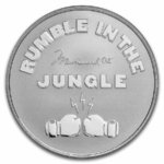 2 $ Dollar Muhammad Ali - Rumble In The Jungle Niue Island 1 oz Silber BU 2023 **