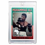 Silver Trading Card Muhammad Ali Rumble In The Jungle Silber