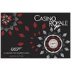 1 $ Dollar James Bond 007™ Casino Royale Coloured Casino Chip Tuvalu 1 oz Silber Coincard 2023 **