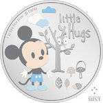 2 $ Dollar Disney Baby - Little Hugs - Mickey Mouse - Boy - Junge Niue Island 1 oz Silber PP 2024 **