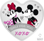 2 $ Dollar Disney™ Mickey & Minnie Mouse - Only for You Niue Island 1 oz Silber PP 2024 **