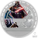 10 $ Dollar Star Wars™ - Darth Vader™ Niue Island 3 oz Silber Proof PP 2023 **