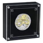 1 $ Dollar Lunar III Dragon - Drache Australien 1 oz Silber gilded vergoldet in Box 2024 **