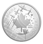 1 $ Proof Silver Dollar 100th Anniversary of the Royal Canadian Air Force Kanada Silber PP 2024 **