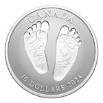10 $ Dollar Welcome to the World Born in 2024 Kanada 1/2 oz Silber PP 2024 **