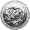50 $ Dollar Year of the Dragon - Drache Double Extraordinarily High Relief Kanada Silber PP 2024 **