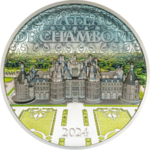 25 $ Dollar Château de Chambord Ultra High Relief Cook Islands 5 oz Silber PP 2024 **